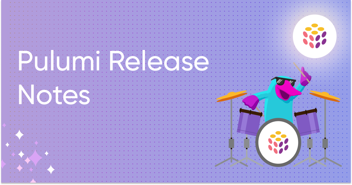Pulumi Release Notes: Pulumi Copilot, Pulumi ESC Versioning, Pulumi ESC SDK, Docker Provider, and more!