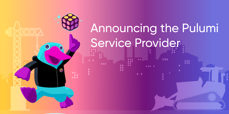 Announcing the Pulumi Service Provider