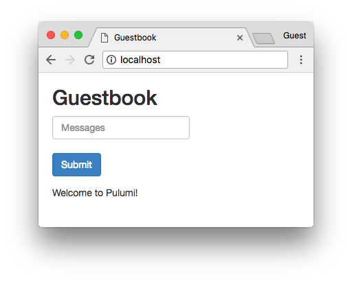 Guestbook Application