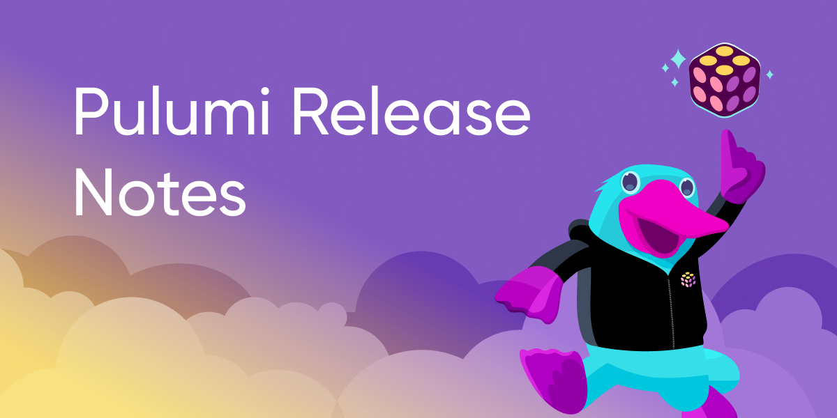 Pulumi Release Notes: Resource Search, Deployment Actions, Projects in Self-Managed Backends, and more