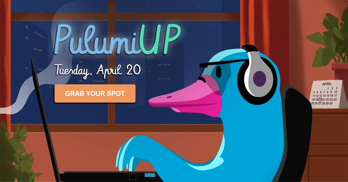 PulumiUP: the Event for Cloud Engineers