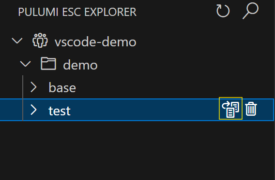 Pulumi ESC Explorer - decrypt an environment