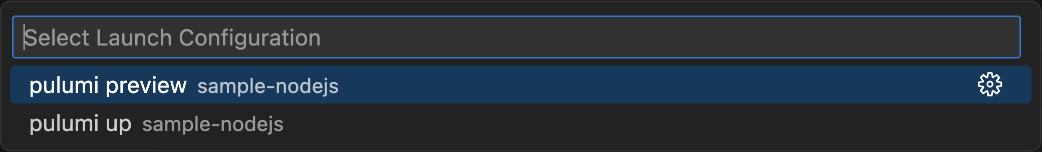 Automatic Debug Configuration